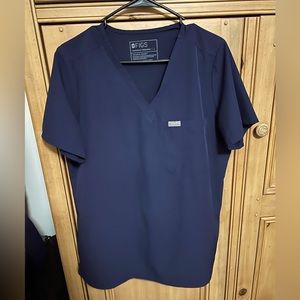 Figs FREEX Navy Catarina Top